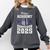 Police Academy Survivor 2025 Graduation Police School Comfort Colors Sweatshirt Pepper