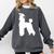 Poodle Graduation Dog Graduate Comfort Colors Sweatshirt Pepper