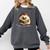 Porcupine Reading Book Hedgehog Book Lover Comfort Colors Sweatshirt Pepper