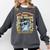 Proud 8th Grade Graduate Axolotl Graduation Eighth Comfort Colors Sweatshirt Pepper