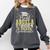 Proud Abuela Of 5th Grade Graduate 2024 Family Graduation Comfort Colors Sweatshirt Pepper