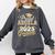 Proud Abuela Of a Class Of 2025 Graduate Senior Graduation Comfort Colors Sweatshirt Pepper
