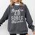 Proud Air Force Godmother US Air Force Graduation Godmother Comfort Colors Sweatshirt Pepper