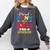 Proud Aunt Of 2023 Pre-K Graduate Senior Graduation Matching Comfort Colors Sweatshirt Pepper