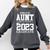 Proud Aunt Graduation Senior 23 Grad Class Of 2023 Comfort Colors Sweatshirt Pepper