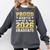 Proud Auntie Of A 2026 Graduate Shirt Class 2026 Graduation Comfort Colors Sweatshirt Pepper