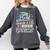 Proud Auntie Of Kindergarten Graduate 2025 Graduation Auntie Comfort Colors Sweatshirt Pepper
