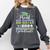 Proud Big Sister Of Kindergarten Graduate 2024 Graduation Premium Comfort Colors Sweatshirt Pepper