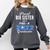 Proud Big Sister Of Pre K School Graduate 2022 Graduation Comfort Colors Sweatshirt Pepper