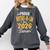 Proud Brother-In-Law Of A Class 2026 Senior Graduation 2026 Comfort Colors Sweatshirt Pepper