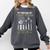 Proud Coast Guard Aunt US Coast Guard Graduation Aunt Comfort Colors Sweatshirt Pepper
