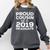 Proud Cousin Of A 2019 Graduate Class Graduation Comfort Colors Sweatshirt Pepper