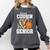 Proud Cousin Of A 2026 Senior Basketball Graduation Leopard Comfort Colors Sweatshirt Pepper