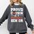 Proud Cousin Of a Football Senior 2026 Graduation Gifts Comfort Colors Sweatshirt Pepper