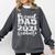 Proud Dad Of a 2021 Graduate Father Senior 21 Graduation Comfort Colors Sweatshirt Pepper