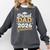 Proud Dad Of A 2026 Graduate Class Of 2026 Dad Graduation Comfort Colors Sweatshirt Pepper