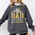 Proud DAD Of a 2026 Graduate Class Senior Graduation Comfort Colors Sweatshirt Pepper