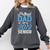 Proud Dad Of A Class 2019 Senior T Shirt Graduation Comfort Colors Sweatshirt Pepper