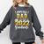 Proud Dad Of a Class Of 2022 Graduate Graduation 2022 Women Comfort Colors Sweatshirt Pepper