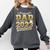 Proud Dad Of a Class Of 2023 Graduate Senior Graduation Comfort Colors Sweatshirt Pepper