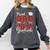 Proud Dad Of a Class Of 2025 Graduate For Graduation Comfort Colors Sweatshirt Pepper