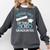 Proud Dad Of Two 2018 Graduates Twin Dads Graduation Comfort Colors Sweatshirt Pepper