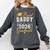 Proud Daddy Of a Class Of 2026 Graduate For Graduation Comfort Colors Sweatshirt Pepper