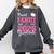 Proud Family Of a Class Of 2026 Graduate For Graduation Comfort Colors Sweatshirt Pepper