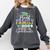 Proud Family Of PreK School Graduate 2024 Graduation Family Premium Comfort Colors Sweatshirt Pepper