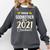 Proud Godmother Of A 2021 Graduate Graduation Clothes MBA Comfort Colors Sweatshirt Pepper