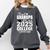 Proud Grandma Of A 2025 College Graduate Graduation Comfort Colors Sweatshirt Pepper