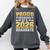 Proud Grandma Of A 2026 Graduate Shirt Class 2026 Graduation Comfort Colors Sweatshirt Pepper