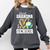 Proud Grandma Of A 2026 Senior Volleyball Graduation Leopard Comfort Colors Sweatshirt Pepper