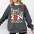 Proud Grandma Of Class Of 2024 Preschool Graduate Graduation Comfort Colors Sweatshirt Pepper