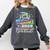 Proud Grandma Of Kindergarten Graduate 2025 Graduation Comfort Colors Sweatshirt Pepper