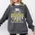 Proud Grandma Of Two 2024 Graduate Class 2024 Graduation Comfort Colors Sweatshirt Pepper