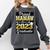 Proud Mamaw Of 2023 Graduate Class 2023 Graduation Family Comfort Colors Sweatshirt Pepper