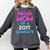 Proud Mom Of A 2017 Graduate Graduation Tee T-Shirt Comfort Colors Sweatshirt Pepper