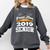 Proud Mom Of A 2019 Senior Graduation Class Outfit T-Shirt Comfort Colors Sweatshirt Pepper