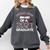 Proud Mom Of A 2021 Graduate Leopard Print Graduation Mama Comfort Colors Sweatshirt Pepper