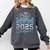 Proud Mom Of a 2025 Graduate For Class Of 2025 Graduation Comfort Colors Sweatshirt Pepper