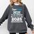Proud MOM Of A 8th Grade Graduate 2025 Elementary Graduation Comfort Colors Sweatshirt Pepper