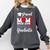 Proud Mom Of a Class Of 2025 Graduate Senior Mom Graduation Comfort Colors Sweatshirt Pepper