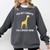Proud Mom Graduation Shirt You Bet Giraffe Graduate Pun Comfort Colors Sweatshirt Pepper