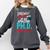 Proud Mom PhD Doctoral Graduation Doctorate Degree Comfort Colors Sweatshirt Pepper