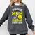 Proud Mom Of a Softball Senior Class Of 2026 Graduation Comfort Colors Sweatshirt Pepper