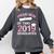 Proud Mom Of Two 2019 Graduates Twin Mama Mother Graduation Comfort Colors Sweatshirt Pepper