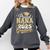 Proud Nana Of a Class Of 2025 Graduate Senior Graduation Comfort Colors Sweatshirt Pepper