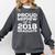 Proud Nephew Of A 2018 Graduate Class Graduation Comfort Colors Sweatshirt Pepper