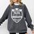 Proud Papa Of a Kindergarten Grad Father Graduation Shirt Comfort Colors Sweatshirt Pepper